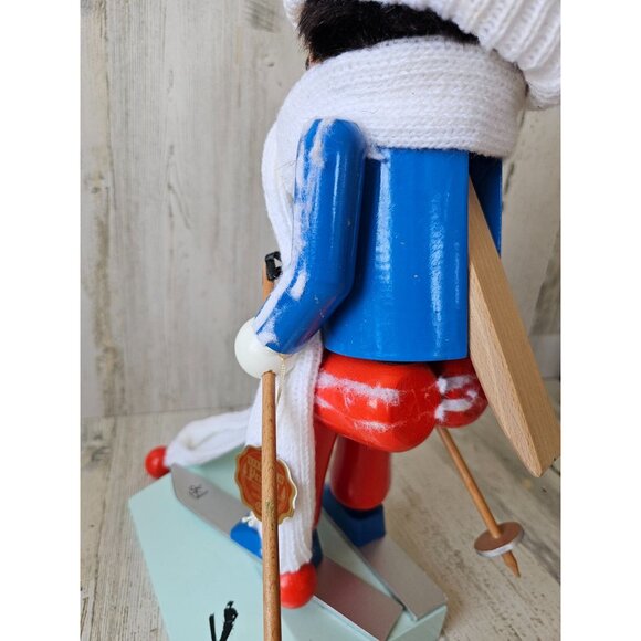 Steinbach 162 skiers game 1673 nutcracker Xmas vintage - Picture 8 of 14